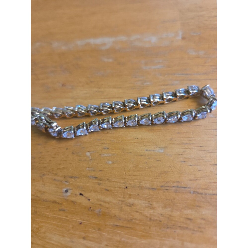 Vintage Silver tone tennis Bracelet